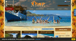 Desktop Screenshot of char-potovanje.com