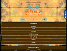 Tablet Screenshot of char-potovanje.com